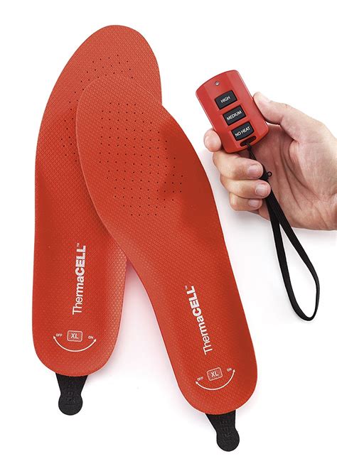 Thermacell Rechargeable Heated Insole And Remote Control Electric Socks