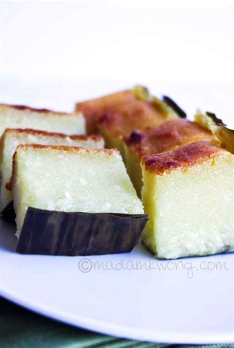 Cassava cake was one of my mom's best seller and most ordered dessert when she had a catering business. Kuih Bengka (Tapioca/Cassava Cake) | rasamalaysia.com | Nyonya food, Desserts, Cassava cake