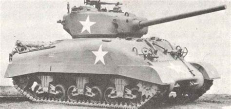 M4 Sherman Tank With 76mm Gun Ww2 Weapons