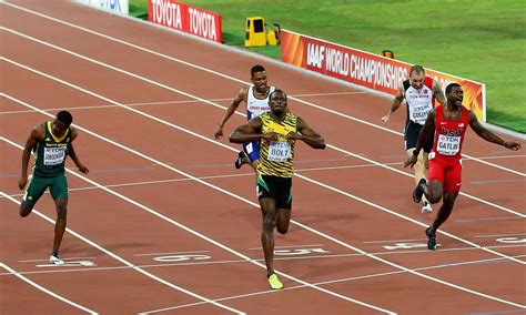 Usain Bolt Wins Gold In 200m Race At Iaaf World Championships