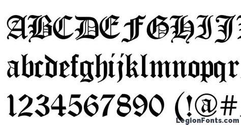 Better German Gothic Font Free Download