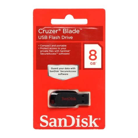 Pen Drive Sandisk 8gb Cruzer Blade Lacrado R 10110 Em Mercado Livre