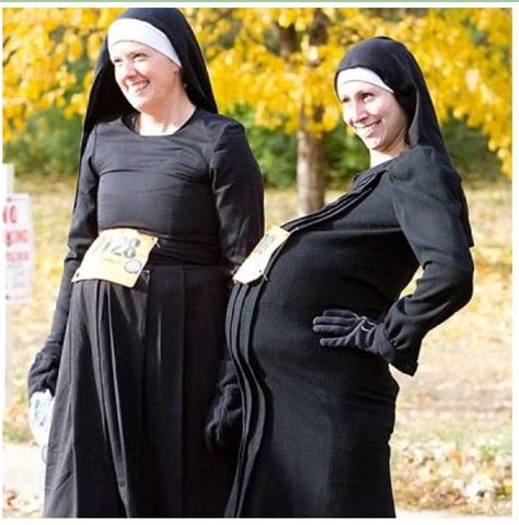 fake pregnant fake nuns the 40 best worst runner costumes original halloween costumes star