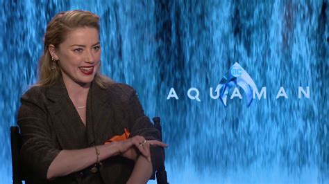 Amber Heard Interview Aquaman Youtube