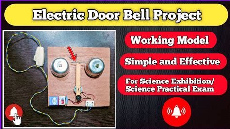 Physics Project For Class 12 Physics Working Model Class 12 Electric Door Bell Project Model