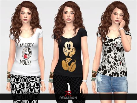 Shirt For Women 01 By Remaron At Tsr Sims 4 Updates