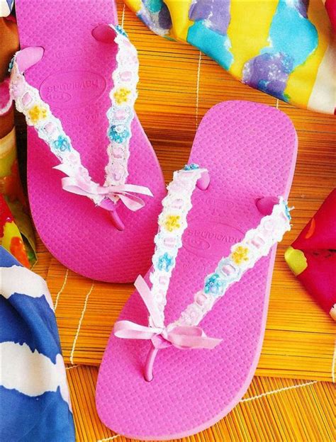 10 Diy Flip Flop Projects How To Embellish Your Sandals