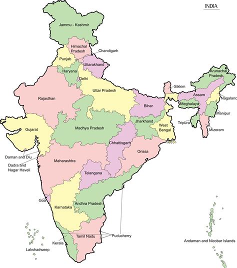 Bharat Map Outline Vrogue Co