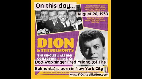 August 26 1939 Fred Milano Youtube