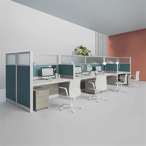 Office Cubicles Partition Modern Desk And Office Cubicles
