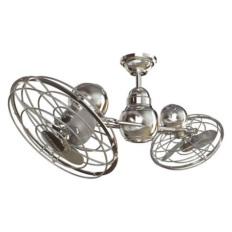 We did not find results for: Harbor Breeze 44-in Double Headed Brushed Nickel Ceiling ...