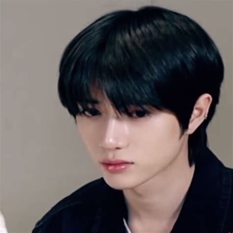 Hourly Beomgyu On Twitter Black Haired Beomgyu 🖤🖤