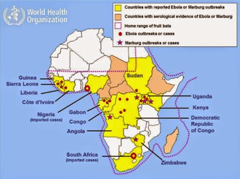 Ci furono 25 infezioni primarie con 7 morti. Chaaria Mission Hospital - Kenya: Marburg Virus