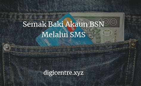 Butuh pinjaman online langsung cair dalam hitungan menit? Semak Baki Akaun BSN Melalui SMS dan Online 2020