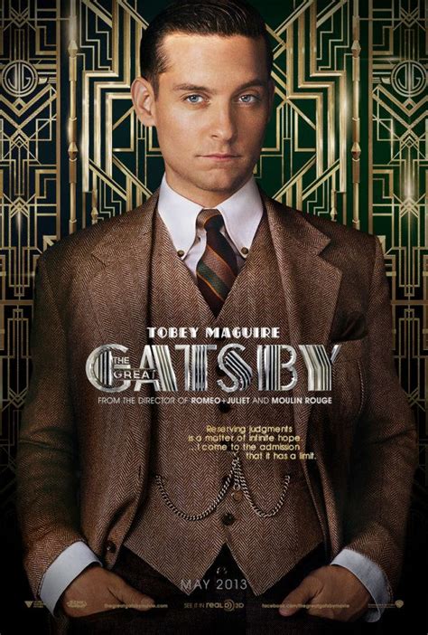 Great Gatsby Character Posters Featuring Leonardo Dicaprio Carey