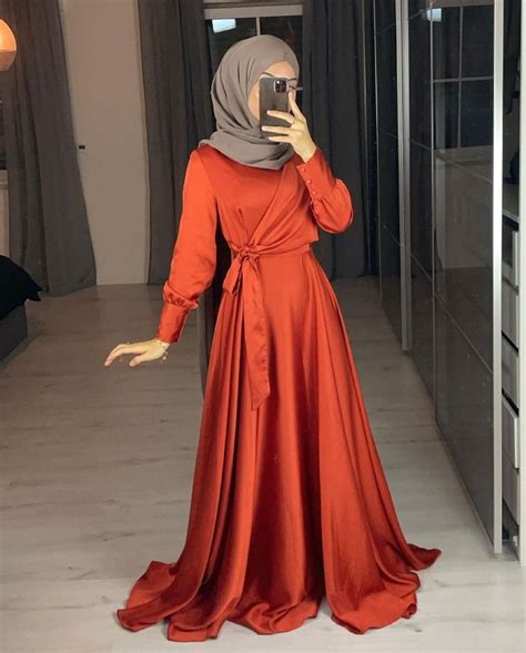 Orange Hijab Dress Hijab Fashion Inspiration Hijab Hijab Fashion