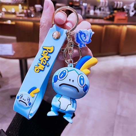 สินค้าพร้อมส่ง Second Generation Pikachu Keychain Pokémonpokémon