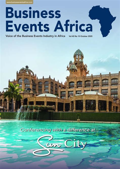 Business Events Africa October 2020 By Contact Publications Issuu