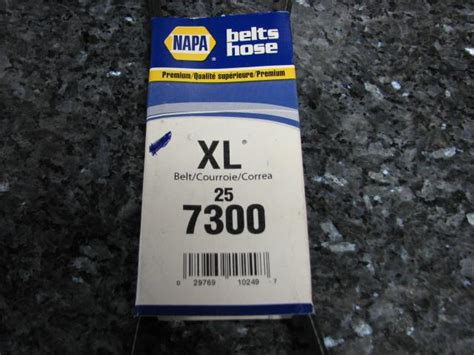 Sell Napa Xl 25 7300 Belt In Issaquah Washington Us For Us 750
