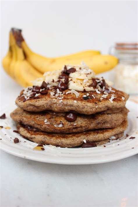 Almond Banana Pancakes Kelly Jones Nutrition
