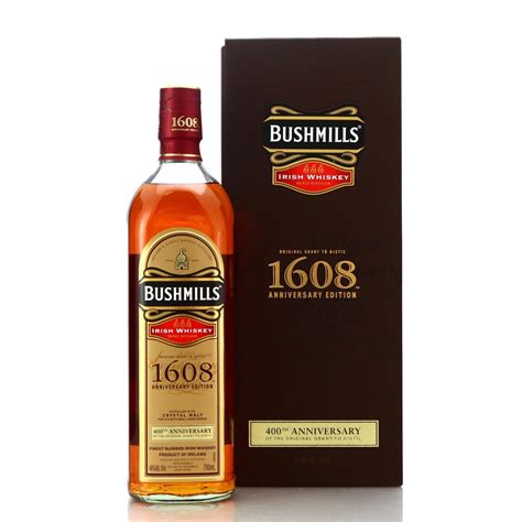 Bushmills 1608 400th Anniversary 75cl Us Import Whisky Auctioneer