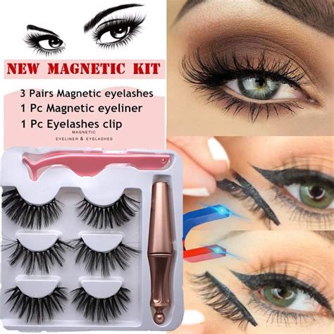 Glamnetic's magnetic lashes are available in different lengths, thicknesses, and widths, and are made from either real or faux mink. Magnetic Eyeliner & Lashes Kit $4.32+ FREE shipping!