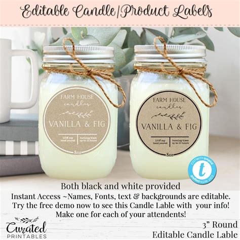 Image 0 Rustic Candles Home Candles Diy Candles Stationery Design