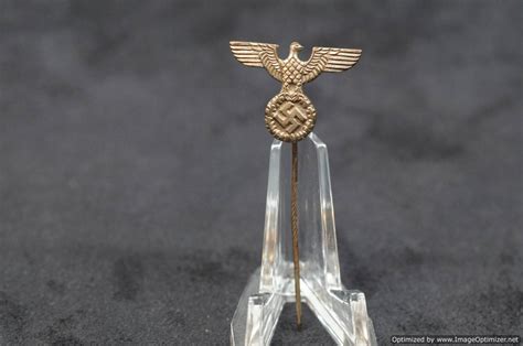 Smgl 2183 Nsdap Political Eagle Stick Pin Sold War Relics Buyers And