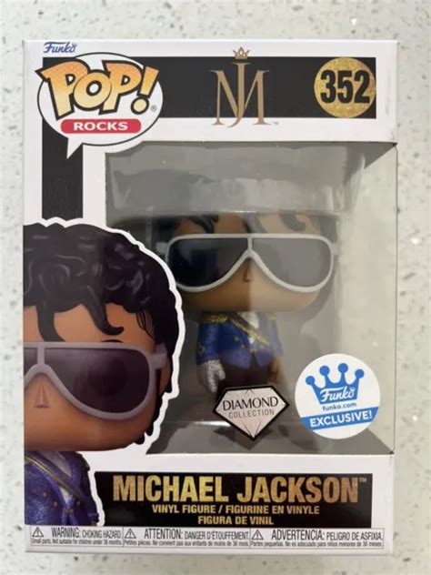 Funko Pop Rocks Michael Jackson 352 1984 Grammys Diamond Exclusive