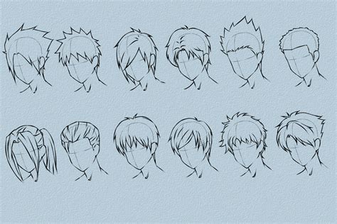 Male anime hair by alicewolfnas on deviantart. Male Anime Hairstyles Drawing at GetDrawings | Free download
