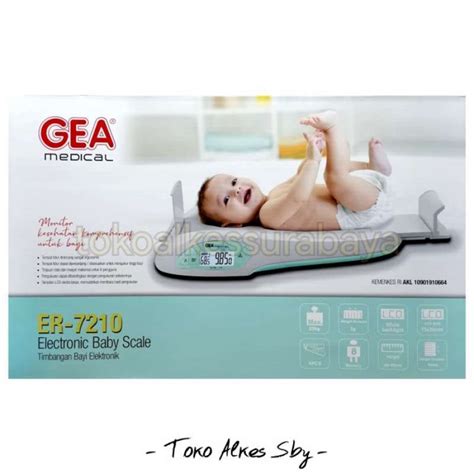 Promo Gea Er 7210 Timbangan Bayi Digital Plus Tinggi Badan Diskon 17