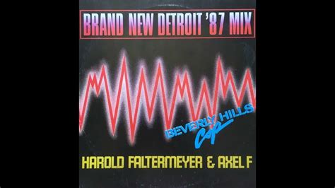 Harold Faltermeyer Axel F Brand New Detroit 87 Single Mix 1987