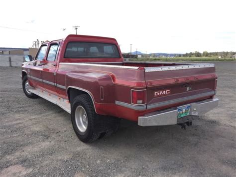 1986 Chevrolet C30 Crew Cab Dually 5spd Manual 454 For Sale