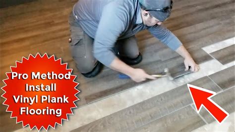 Best Way To Install Vinyl Plank Flooring Quick And Easy Youtube