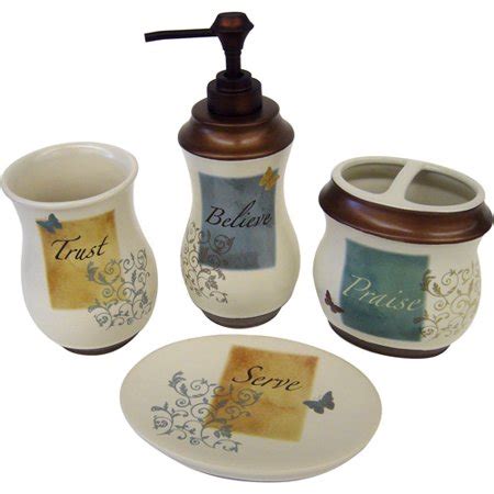 Maybe you would like to learn more about one of these? Butterfly Blessings 4pc Bath Accessory Set - Walmart.com