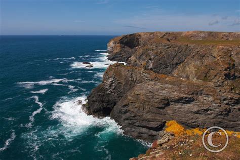 The Cliffs At High Cove Between Bedruthan Steps And Portcothan North