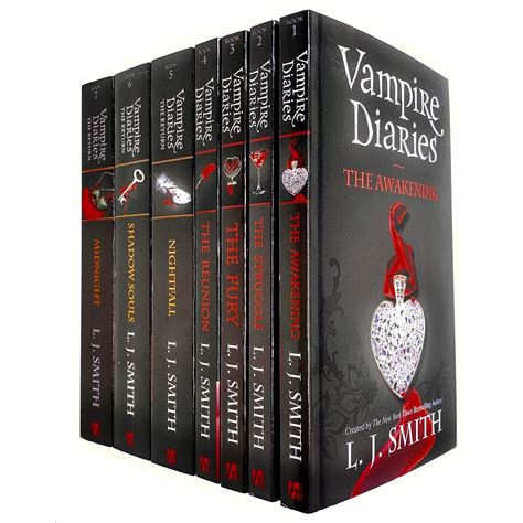 Vampire Diaries The Awakening And The Return 7 Books Collection Set By L