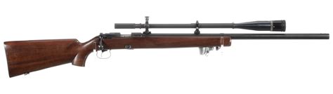 Winchester Model 52c Bolt Action Target Rifle With Scope Rock Island