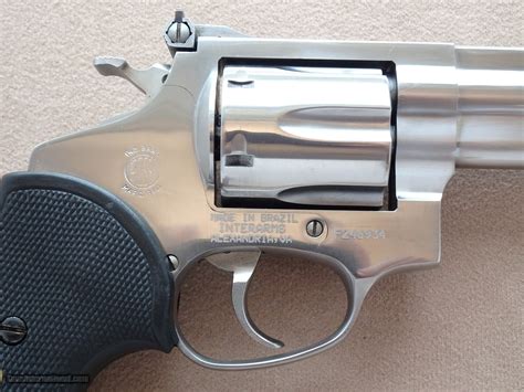Rossi Model 971 Stainless Steel 357 Magnum Revolver W 6 Inch Barrel
