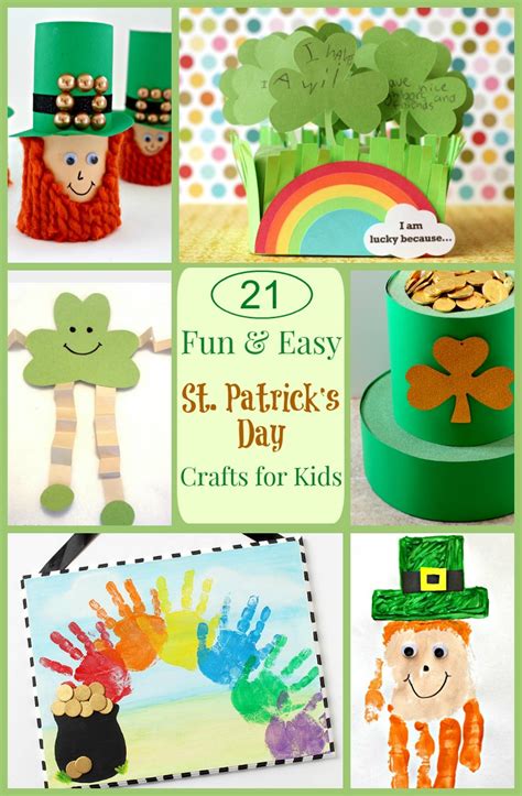 St Patricks Day Kids Crafts Cute And Colorful Crafts For Your Kids