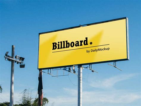 Free Billboard Mockup Psd Templates 2023 Dailymockup