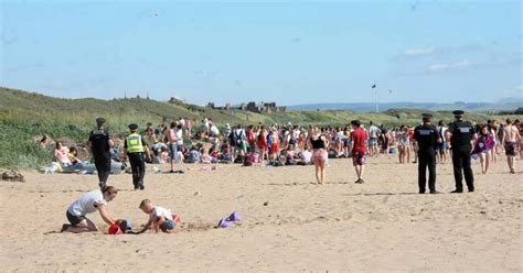 Teen Performs Sex Act On Troon Beach In Midst Of Chaos That Descended