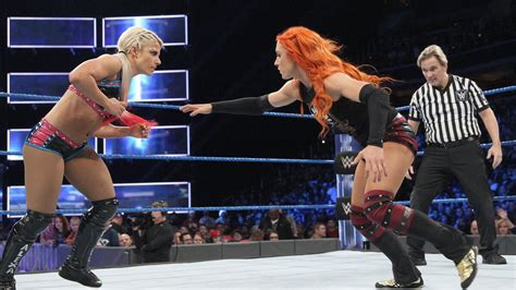 Becky Lynch Vs Alexa Bliss Smackdown Women’s Championship Match Photos Wwe