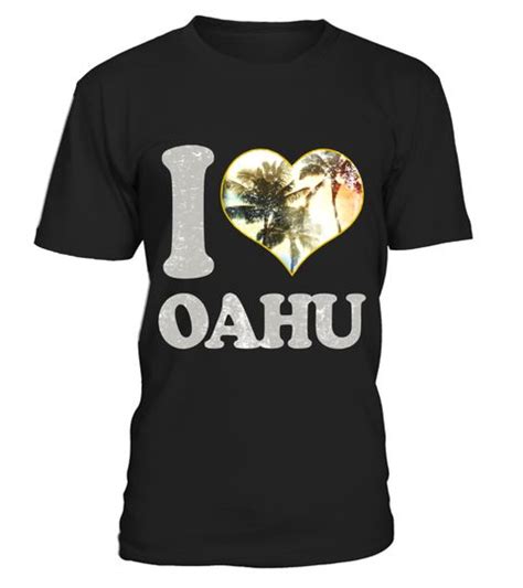 Oahu T Shirt Retro Waikiki Beach Hawaii Adults Kids Apparel Special