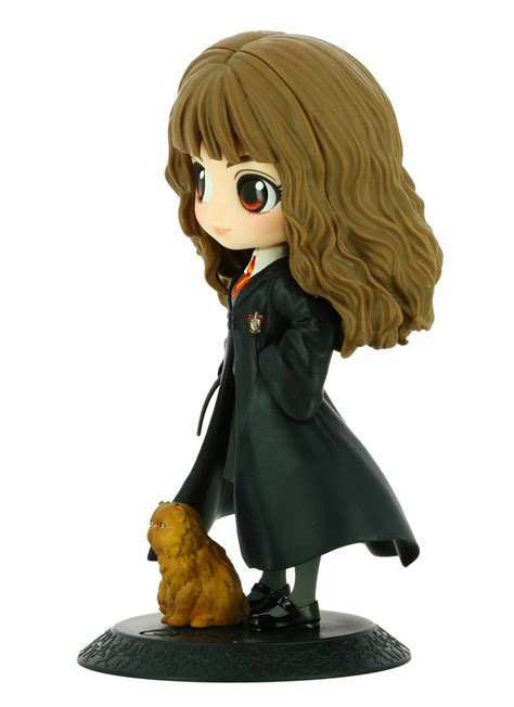 Harry Potter Figurine Q Posket Hermione Granger With Crookshanks 14 Cm