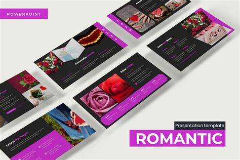Romantic Powerpoint Template Design Template Place