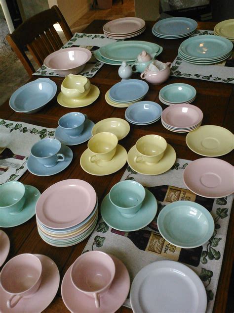 My Lu Ray Pastels Collection Luray Chintz Vintage Pottery Pastels