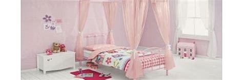 Princess Single Four Poster Bed Frame Pink Review Compare Prices