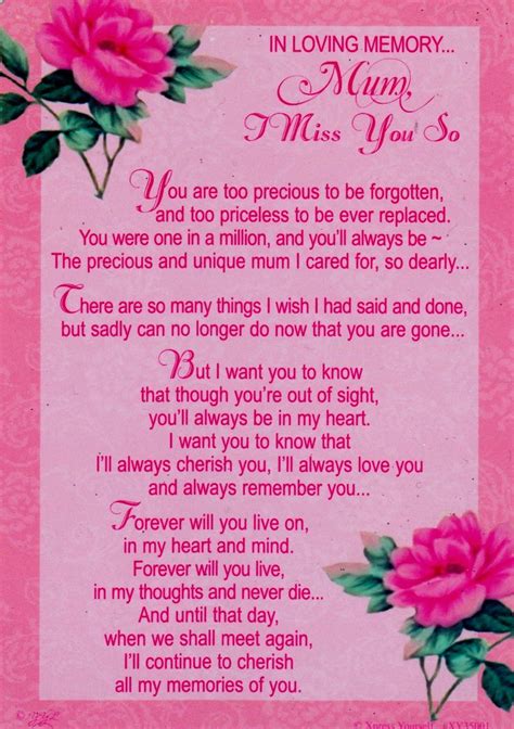 Missing You Mum Cards Yahoo Image Search Results Miss My Mom Mom