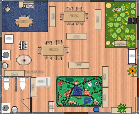 Preschool Classroom Layout